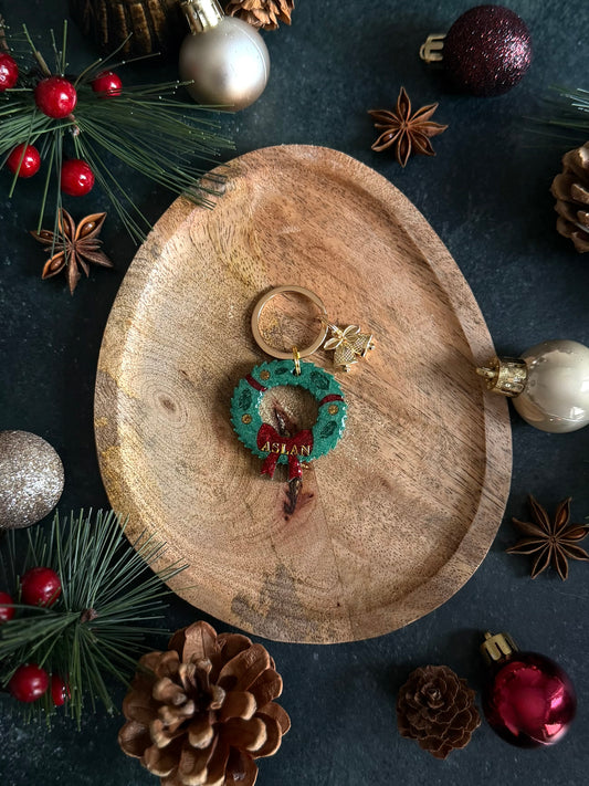 Médaille couronne de Noël