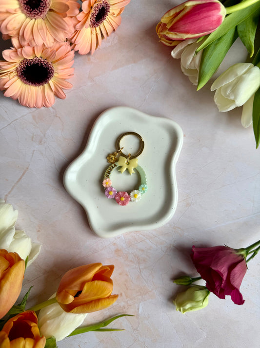 Médaille couronne de fleurs