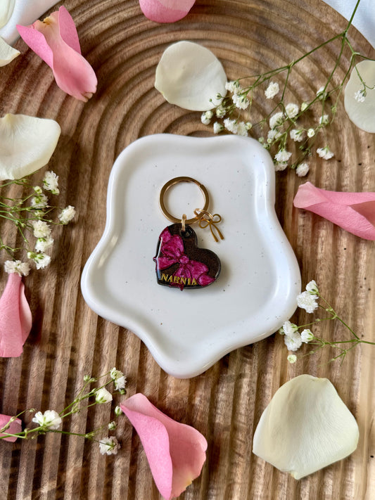 Médaille cœur chocolat