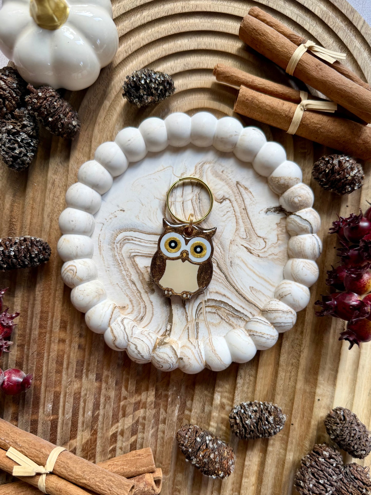 Médaille hibou