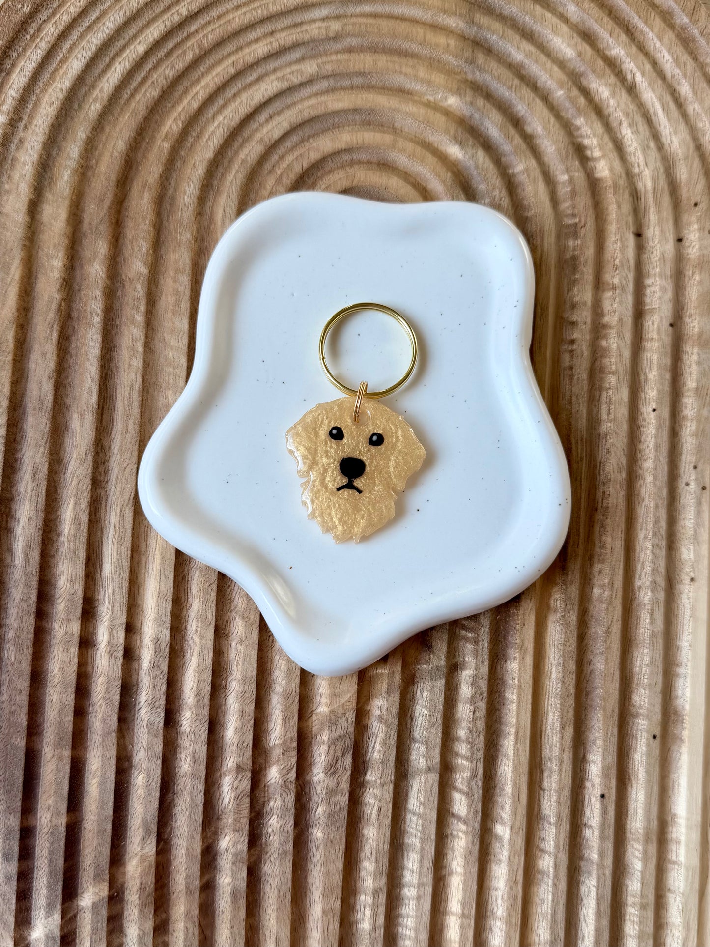 Médaille golden retriever