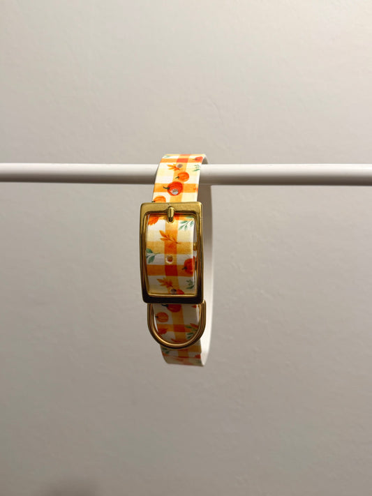 Collier vichy d'automne