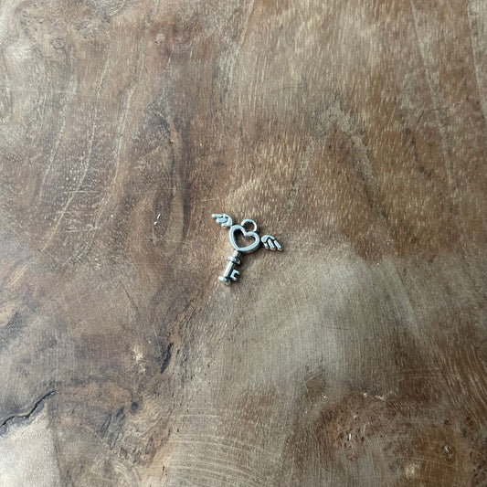Clef argent