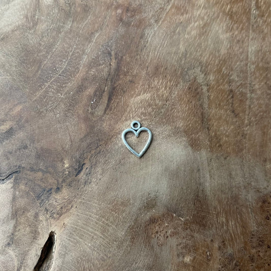 Cœur argent